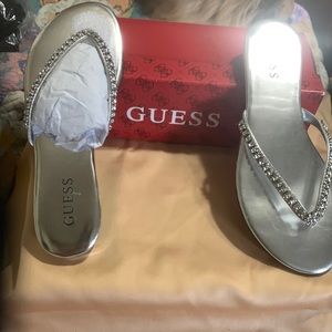 Guess Rhinestone Sandals NWT